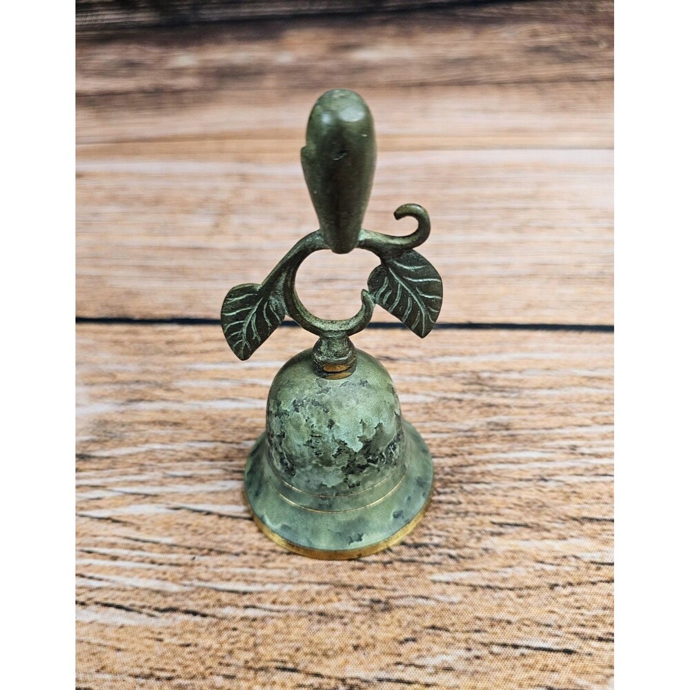 Vintage 1974 Solid Bronze Bell Parthenon Owl Athens Greece Collectible - Picture 4 of 5